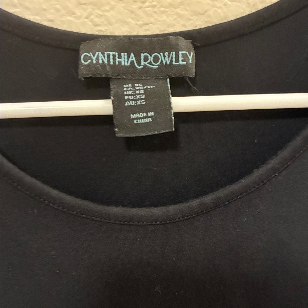 Cynthia Rowley Black Maxi Dress - Picture 4 of 6